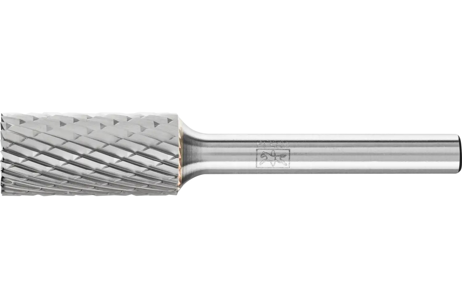 Picture of Pferd Carbide Bur SB-5 Cylindrical End Cut Double Cut 1/2" x 1" x 1/4" Shank